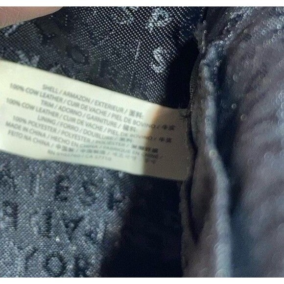 Kate Spade Black Pebbled Leather Everett Way Merrick Shoulder Bag Crossbody EUC - Picture 10 of 11